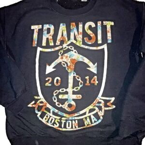 2014 TRANSIT Young New England Tour — Boston Stop — Punk Rock Sweatshirt Size M
